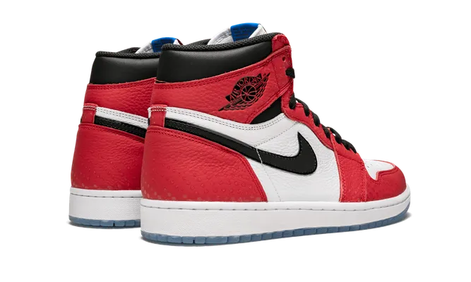 Кроссовки Air Jordan 1 High OG «Spider-man: Origin Story» красный