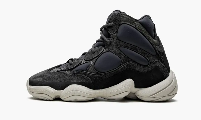 Кроссовки Yeezy 500 High «Slate» черный