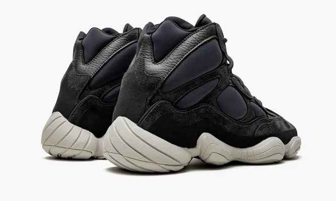 Кроссовки Yeezy 500 High «Slate» черный