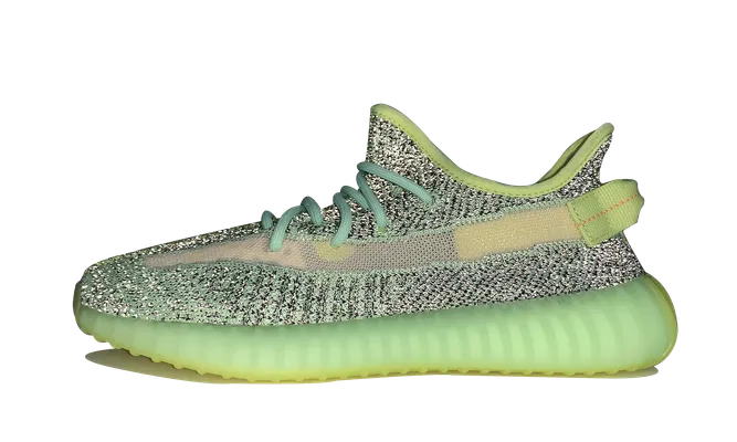 Кроссовки Yeezy Boost 350 V2 Reflective «Yeezreel» зеленый