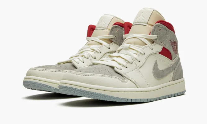 Кроссовки Air Jordan 1 Mid «Sneakersnstuff 20th Anniversary» кремовый