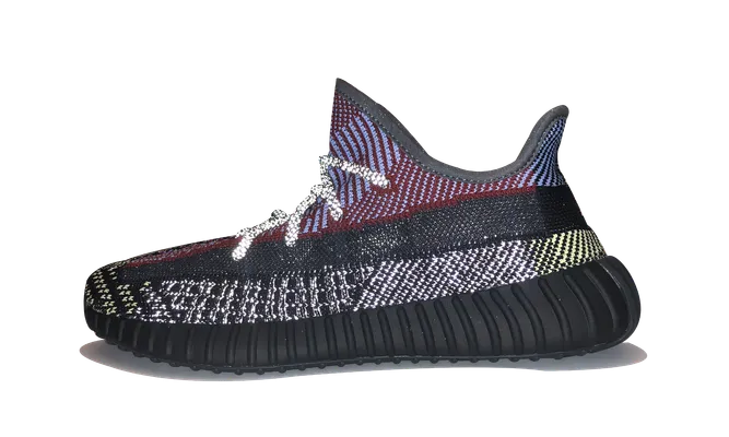 Кроссовки Yeezy Boost 350 V2 Reflective «Yecheil» разноцветный