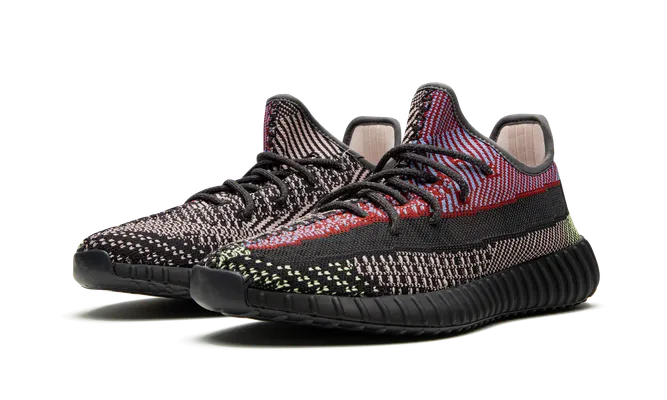 Кроссовки Yeezy Boost 350 V2 Reflective «Yecheil» разноцветный