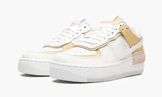 Кроссовки Nike Air Force 1 Low Shadow WMNS «Spruce Aura» белый