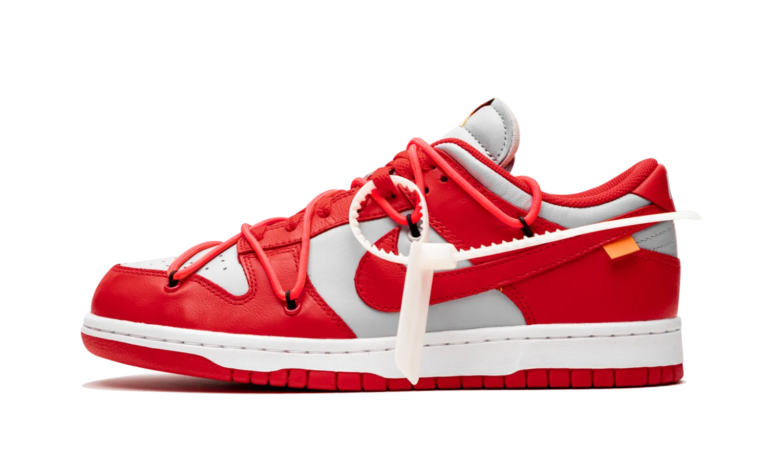 Nike Dunk Low «Off-white - University Red»