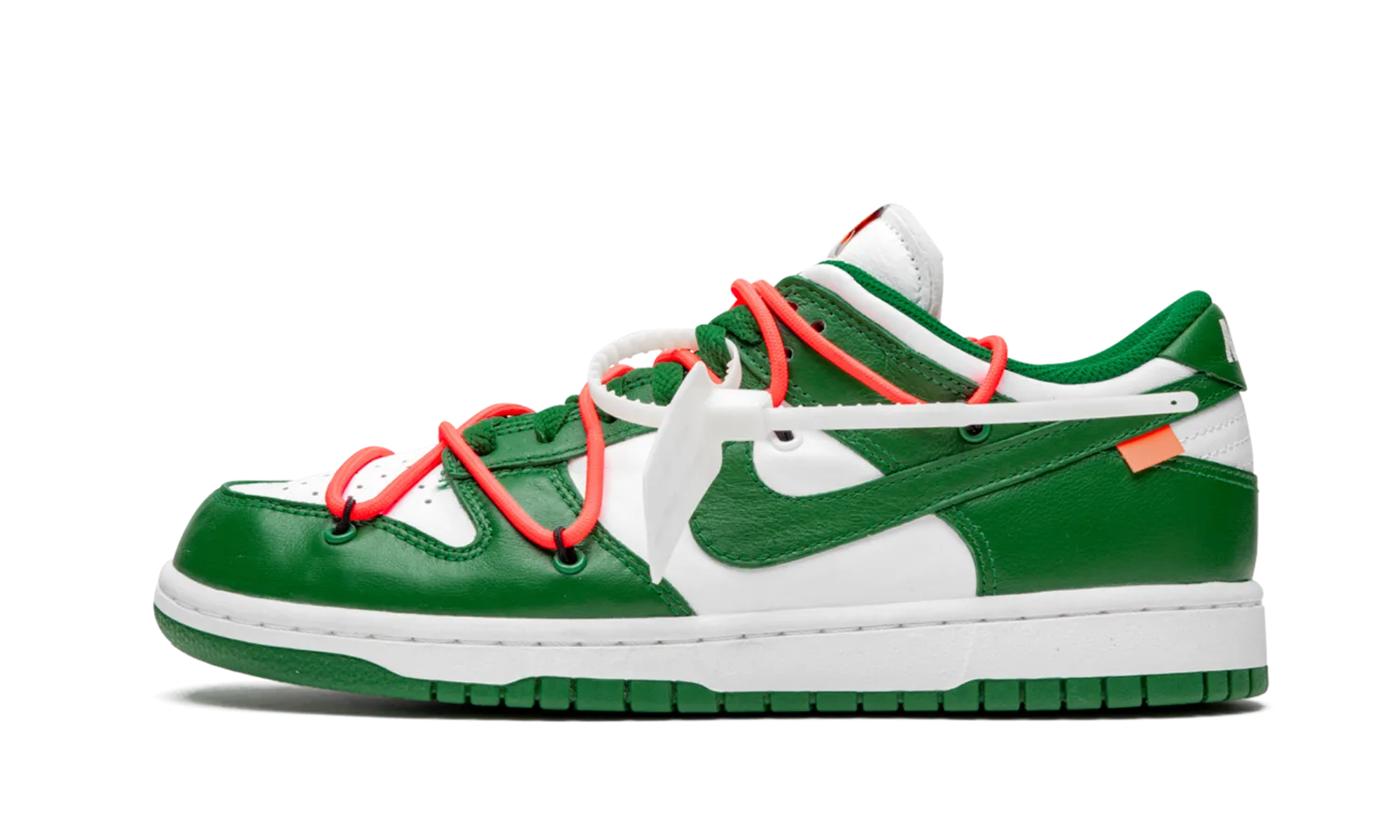 Nike Dunk Low «Off-white - Pine Green»