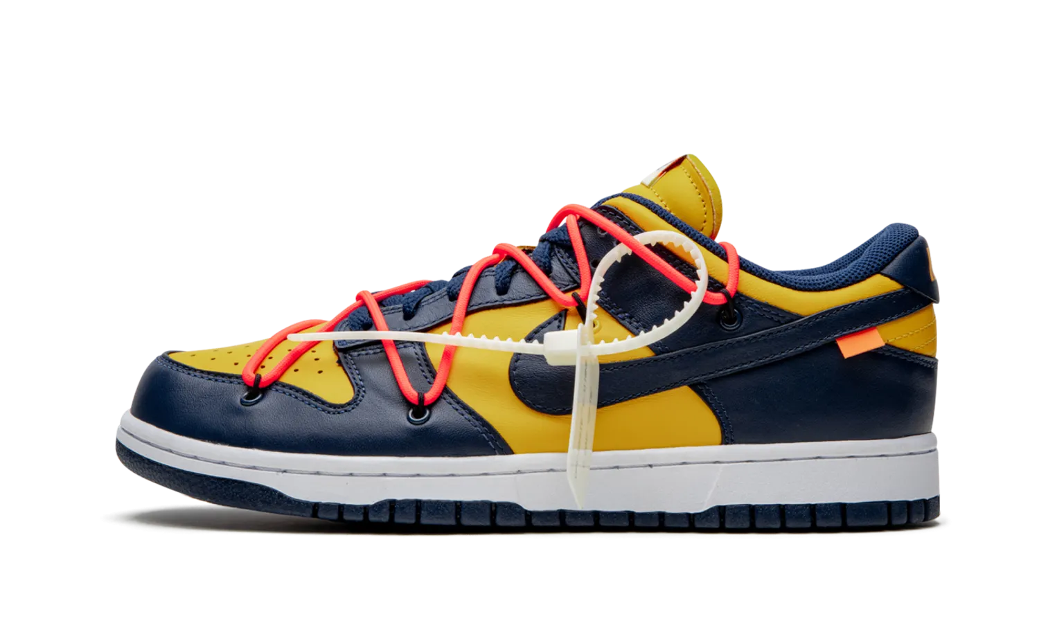 Nike Dunk Low «Off-white - University Gold»
