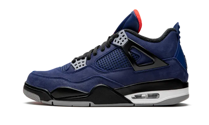 Кроссовки Air Jordan 4 Wntr «Winterized Loyal Blue» фиолетовый