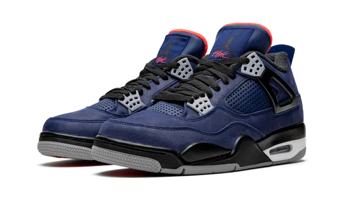 Кроссовки Air Jordan 4 Wntr «Winterized Loyal Blue» фиолетовый