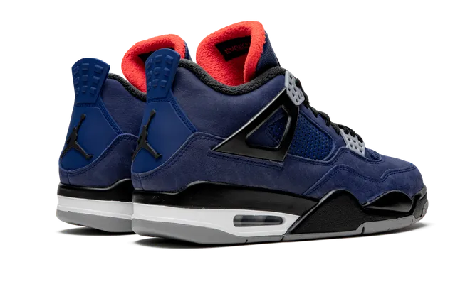 Кроссовки Air Jordan 4 Wntr «Winterized Loyal Blue» фиолетовый