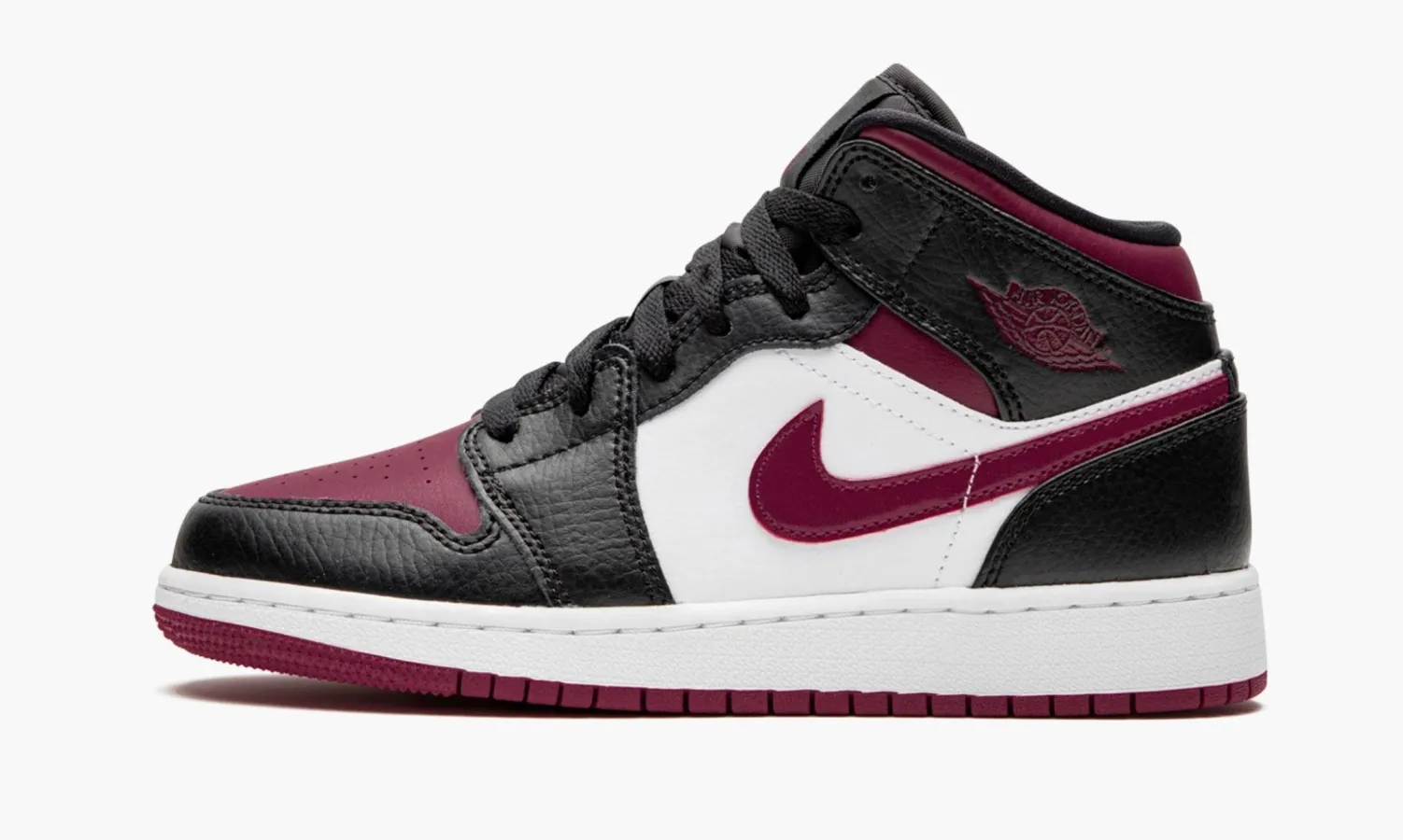 Air Jordan 1 Mid GS «Bred Toe»