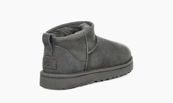 Обувь UGG Classic Ultra Mini «Grey» серый