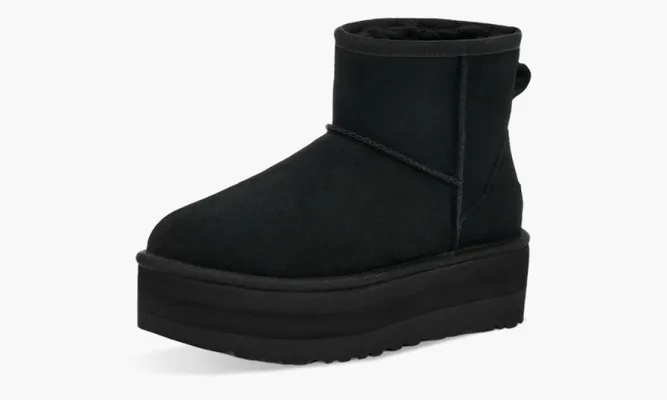 Обувь UGG Classic Mini Platform WMNS «Black» черный