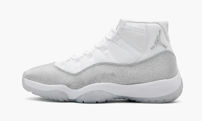 Для баскетбола Jordan 11 Retro WMNS «Metallic Silver» белый