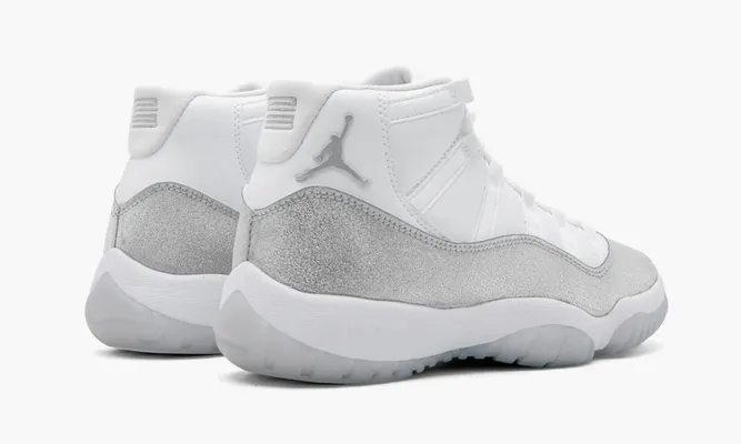 Для баскетбола Jordan 11 Retro WMNS «Metallic Silver» белый