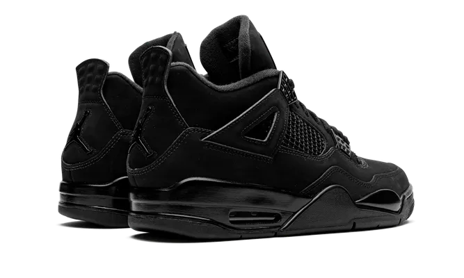 Кроссовки Air Jordan 4 «Black Cat 2020» черный