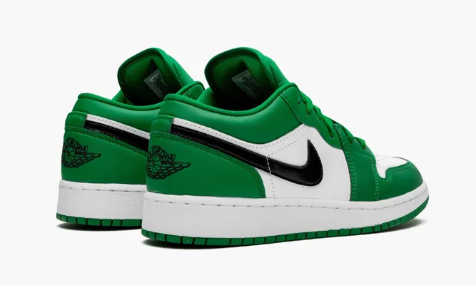 Кроссовки Air Jordan 1 Low GS «Pine Green» зеленый