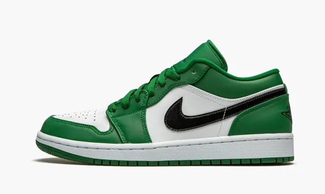 Кроссовки Air Jordan 1 Low «Pine Green» зеленый