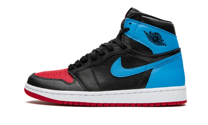 Кроссовки Air Jordan 1 High OG WMNS «Unc To Chicago» черный,синий