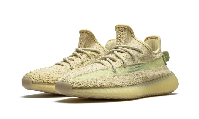 Кроссовки Yeezy Boost 350 V2 «Flax» коричневый