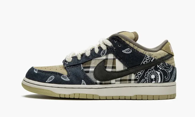 Кроссовки Nike SB Dunk Low «Travis Scott» кремовый