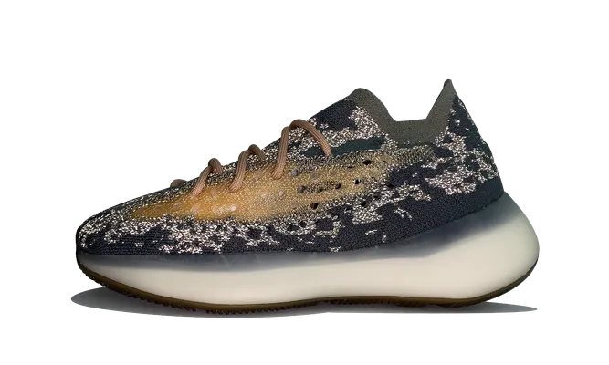 Кроссовки Yeezy Boost 380 «Mist Reflective» серый