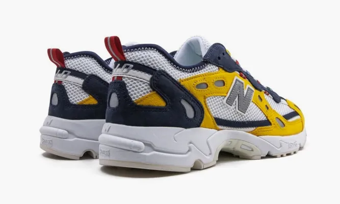 Кроссовки New Balance 827 Abzorb «Aime Leon Dore - Yellow» желтый