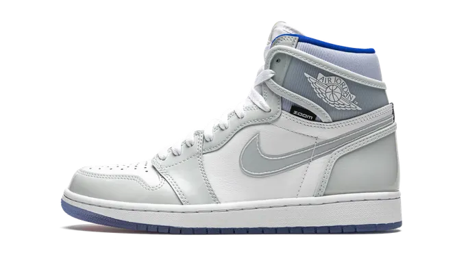 Кроссовки Air Jordan 1 High Zoom «Racer Blue» белый