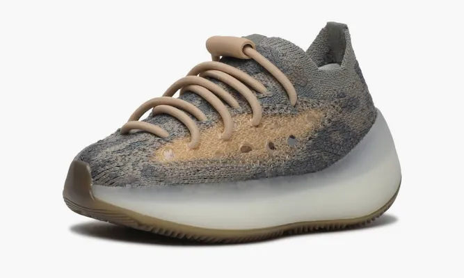 Для самых маленьких Yeezy Boost 380 Infant «Mist» Kids серый