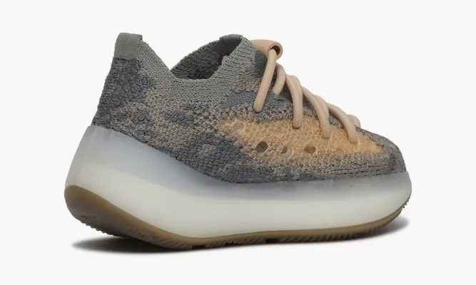 Для самых маленьких Yeezy Boost 380 Infant «Mist» Kids серый