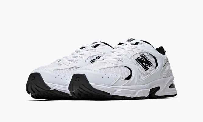 Кроссовки New Balance 530 «White Black Details» белый
