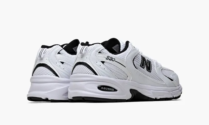 Кроссовки New Balance 530 «White Black Details» белый