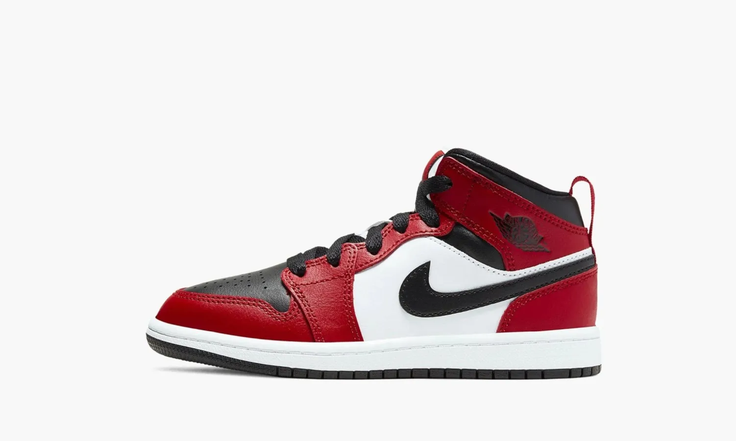Air Jordan 1 Mid PS «Chicago Black Toe» Kids