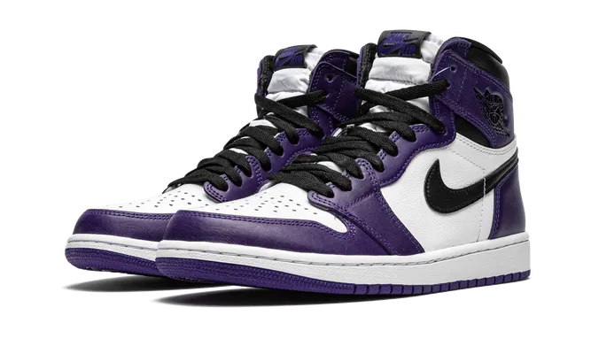 Кроссовки Air Jordan 1 High OG «Court Purple 2.0» фиолетовый