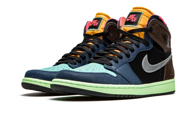 Кроссовки Air Jordan 1 High OG «Bio Hack» синий