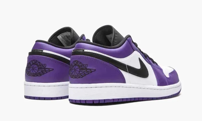 Кроссовки Air Jordan 1 Low «Court Purple» фиолетовый