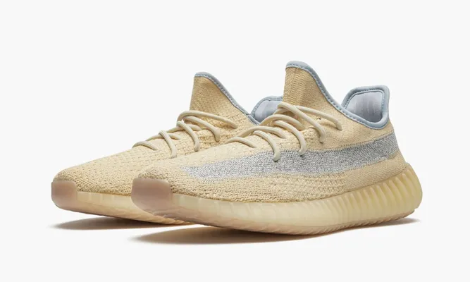 Кроссовки Yeezy Boost 350 V2 «Linen» кремовый