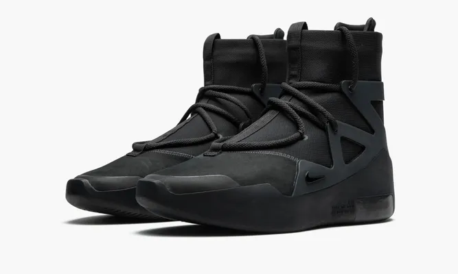 Кроссовки Nike Air Fear Of God 1 «Triple Black» черный