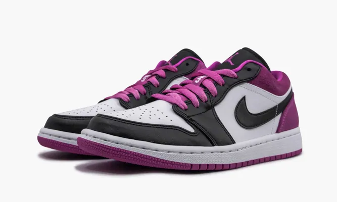 Кроссовки Air Jordan 1 Low SE «Fuchsia» розовый