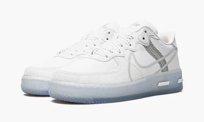 Кроссовки Nike Air Force 1 React «White Light Bone» белый