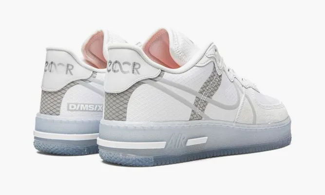 Кроссовки Nike Air Force 1 React «White Light Bone» белый