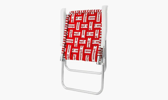 Аксессуары Supreme Lawn Chair «Red» красный,белый