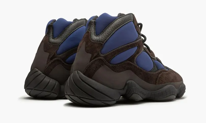 Кроссовки Yeezy 500 High «Tyrian» коричневый