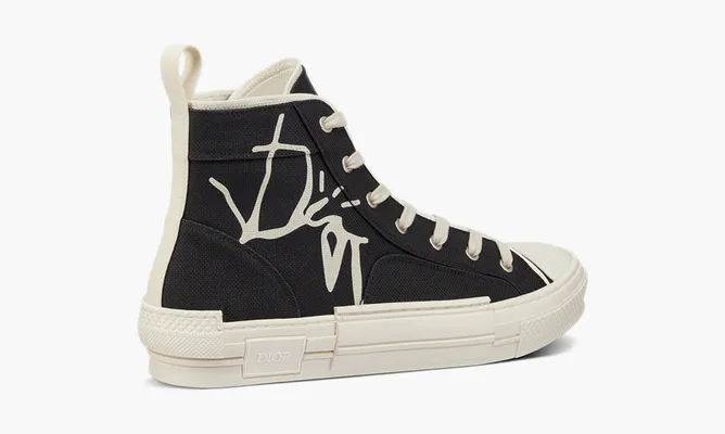 Кроссовки Dior B23 Cactus Jack «Black» черный