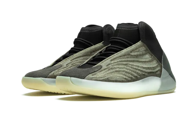 Для баскетбола Yeezy Qntm “barium” зеленый