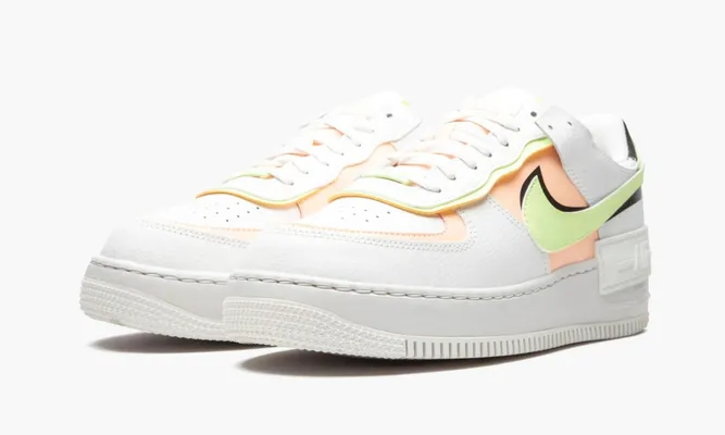 Кроссовки Nike Air Force 1 Shadow «Summit White Barely» белый