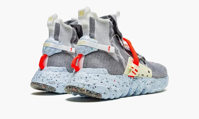 Кроссовки Nike Space Hippie 03 «Vast Grey Hyper Crimson» серый
