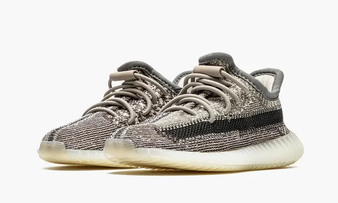 Для самых маленьких Yeezy Boost 350 V2 Infant «Zyon» Kids серый