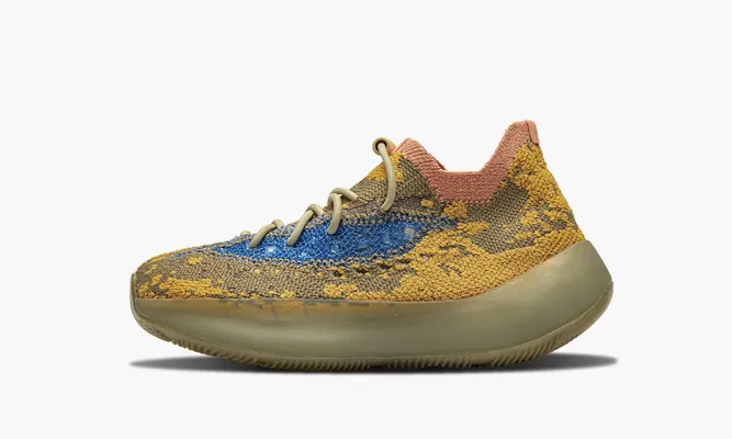 Для самых маленьких Yeezy Boost 380 «Blue Oat» Kids коричневый