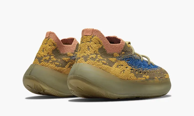 Для самых маленьких Yeezy Boost 380 «Blue Oat» Kids коричневый